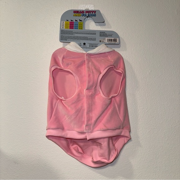 Pet clothes dog hooded Hello Kitty disguise Sanrio Medium size NEW - Picture 4 of 5